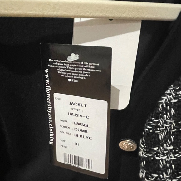 FBZ Jacket - Flowers By Zoe - Picture 2 of 3